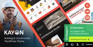 Kayon – Building & Construction WordPress Theme