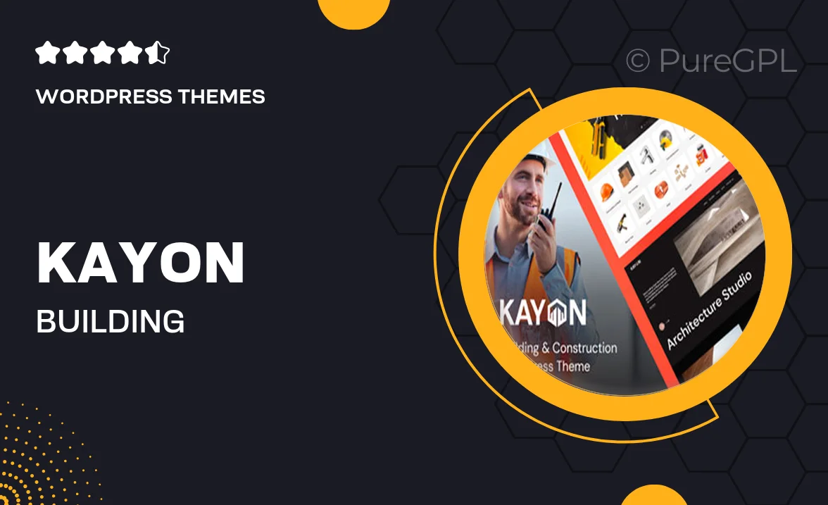 Kayon – Building & Construction WordPress Theme