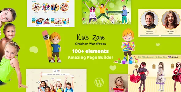 kids zone children wordpress 1