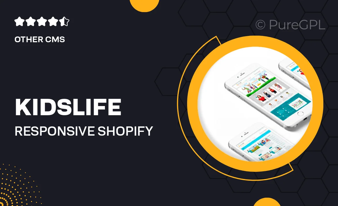 KidsLife Responsive Shopify Theme