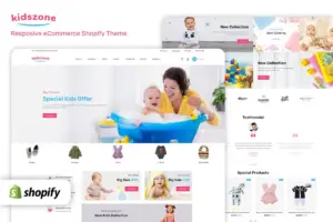 KidsZone – Kids & Children Fashion Shopify Store