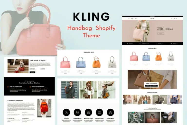 kling bags shoes fashion store shopify theme 1