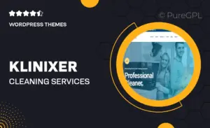 Klinixer – Cleaning Services WordPress Theme + RTL