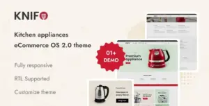 Knifo – Shopify 2.0 Kitchen Appliances Store Theme