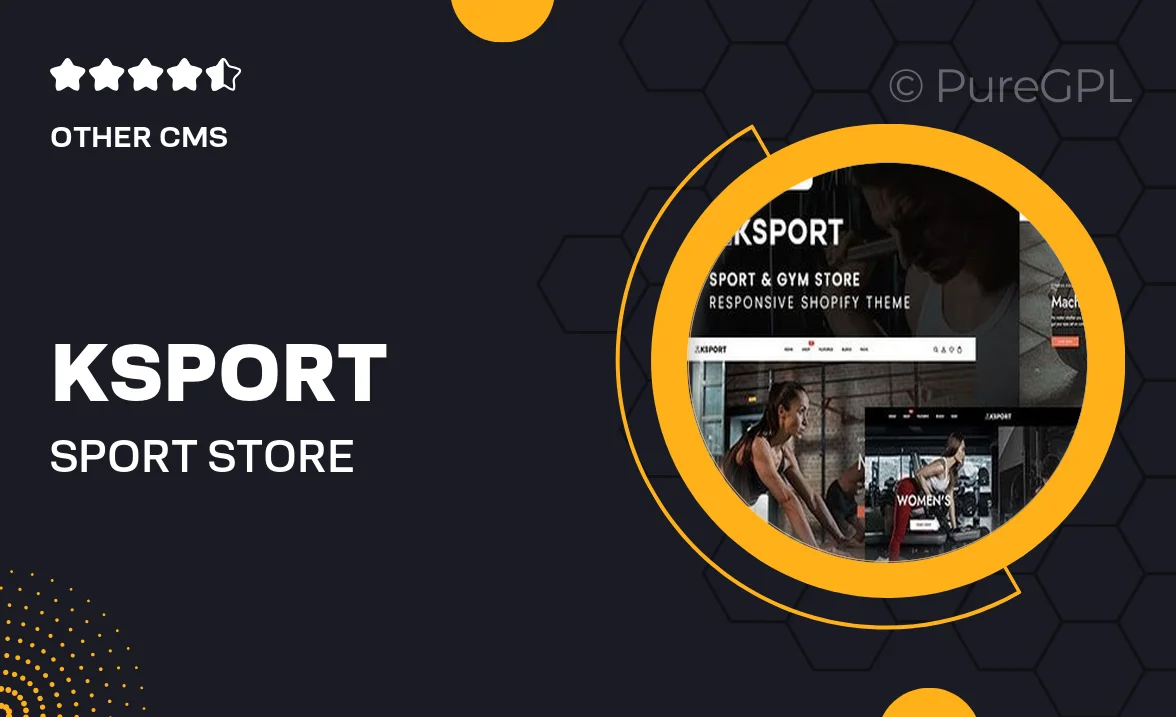 Ksport – Sport Store Responsive Shopify Theme