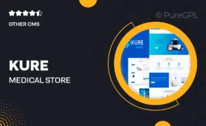 Kure | Medical Store Shopify Theme