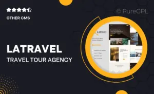 Latravel – Travel & Tour Agency Elementor Template Kit