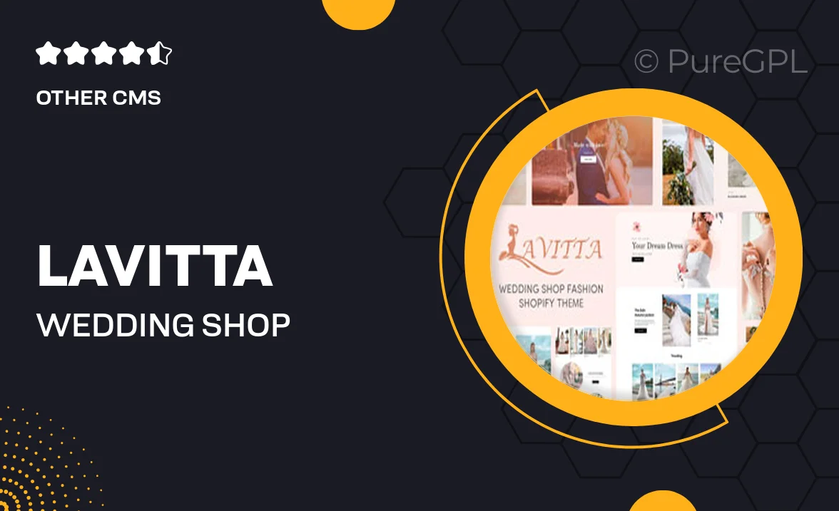 Lavitta – Wedding Shop Fashion Shopify Theme