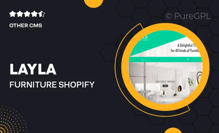 layla furniture shopify theme