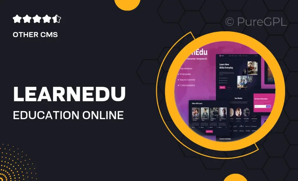 LearnEdu – Education & Online Learning Elementor Template Kit 17 LearnEdu – Education & Online Learning Elementor Template Kit
