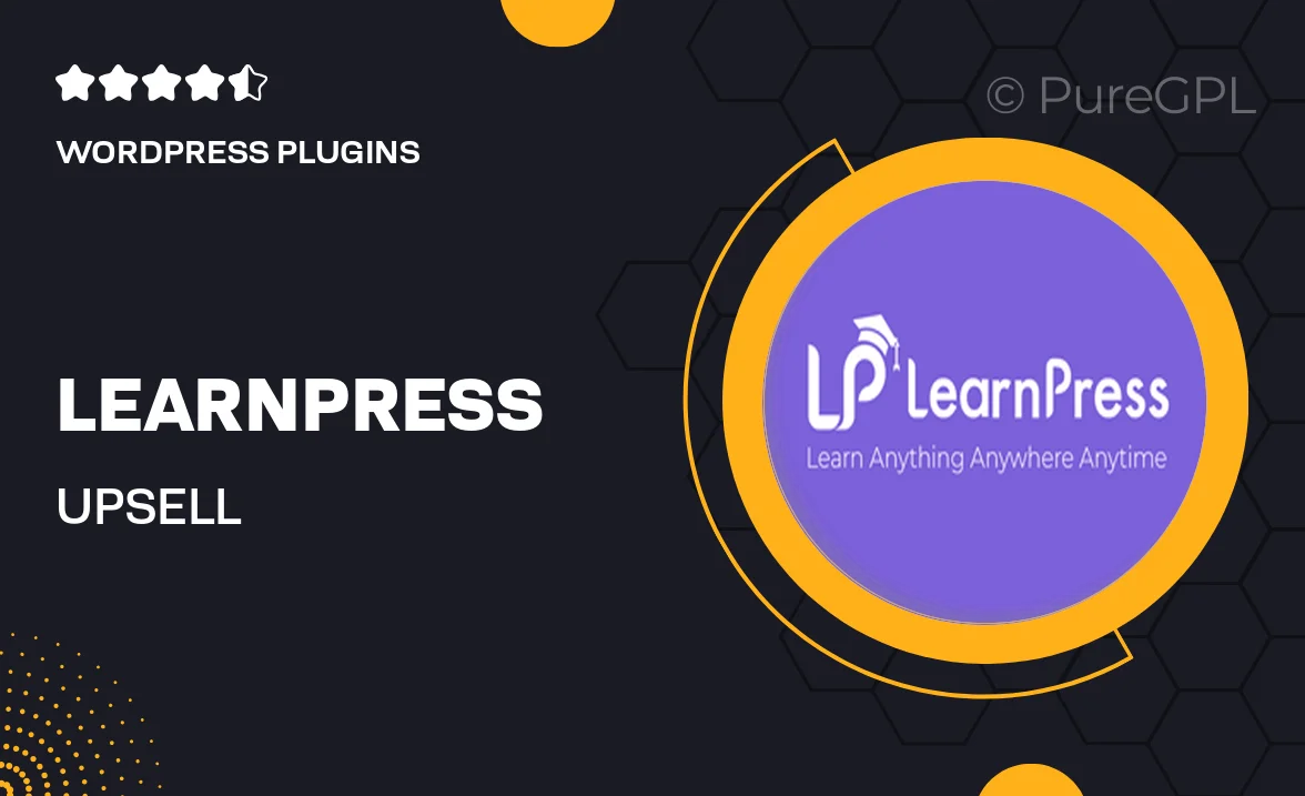 Learnpress | Upsell