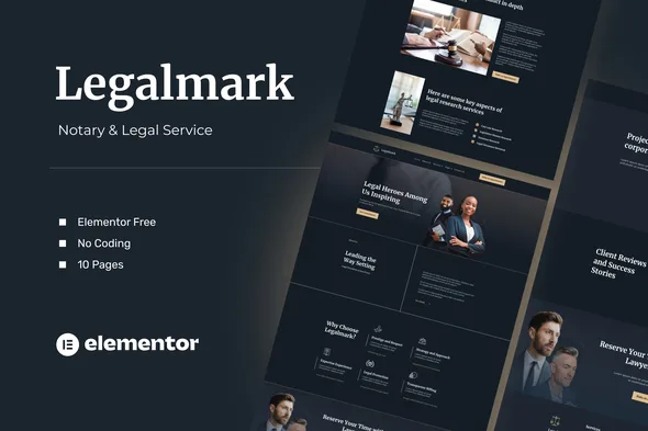 LegalMark – Notary & Legal Service Template Kit