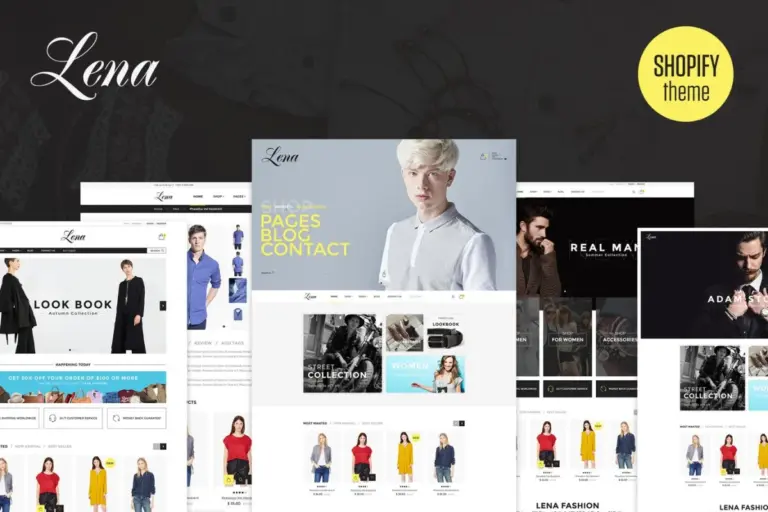 lena responsive shopify theme 1