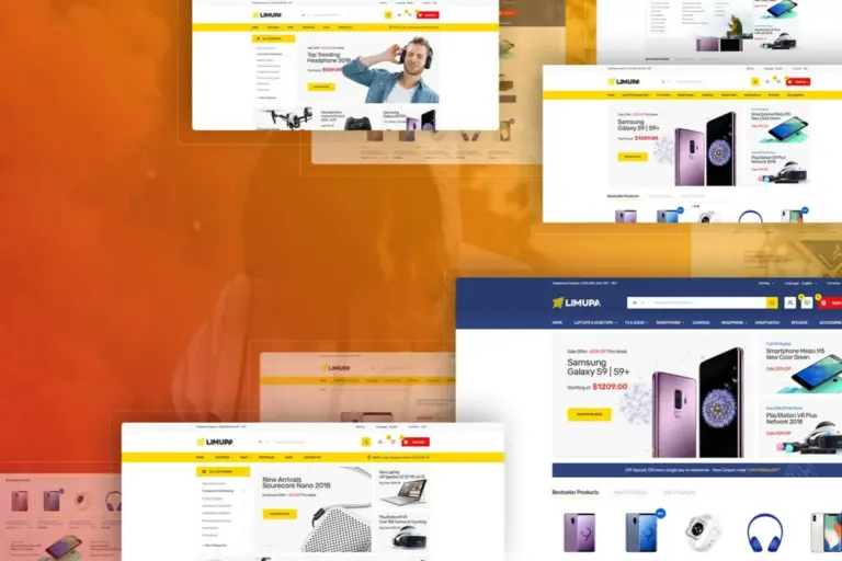 limupa electronics technology shopify theme 1