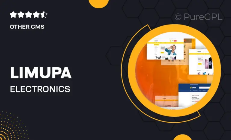limupa electronics technology shopify theme