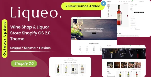 liqueo wine shop liquor store shopify os 20 theme
