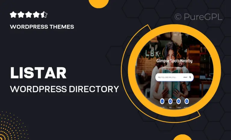 listar wordpress directory and listing theme