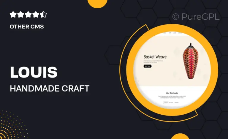 louis handmade craft shopify theme
