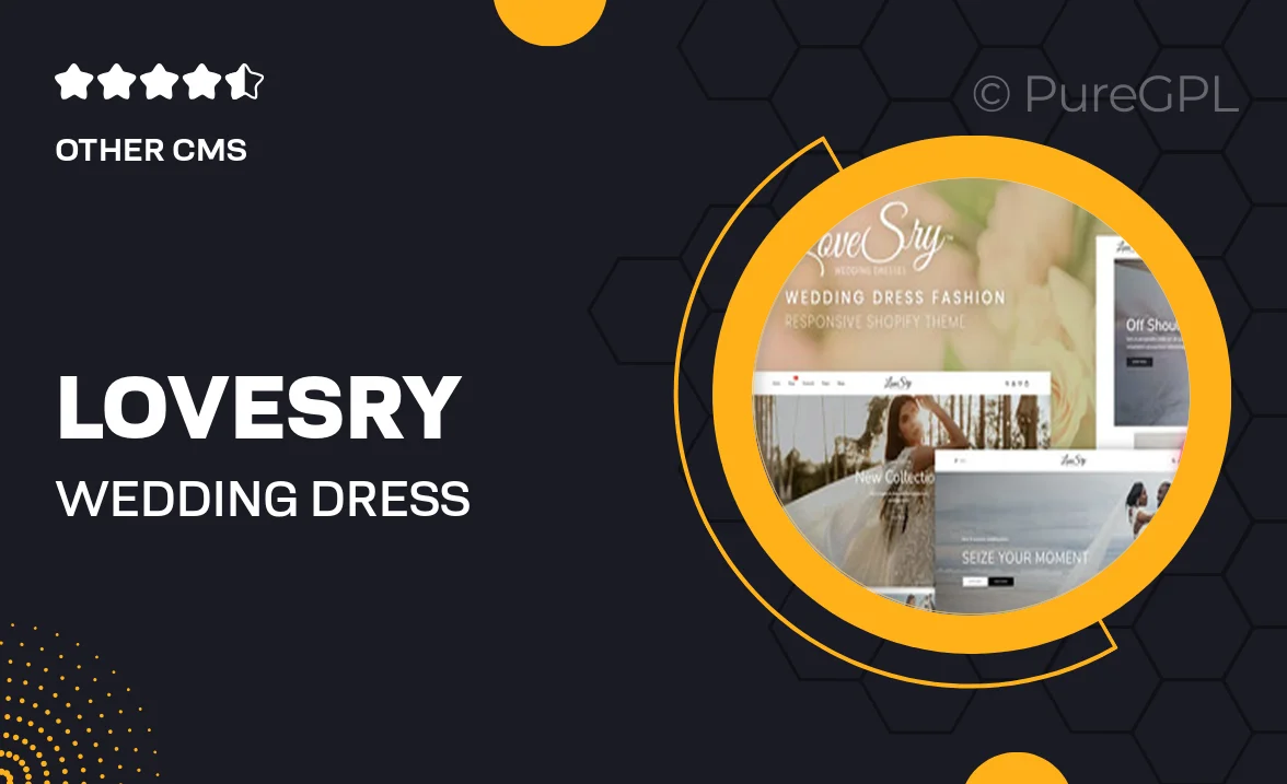 LoveSry – Wedding Dress Fashion Responsive Shopify