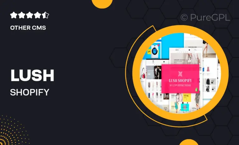 lush shopify multipurpose shopify theme