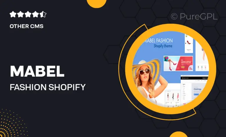 mabel fashion shopify theme