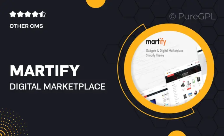 martify digital marketplace shopify theme