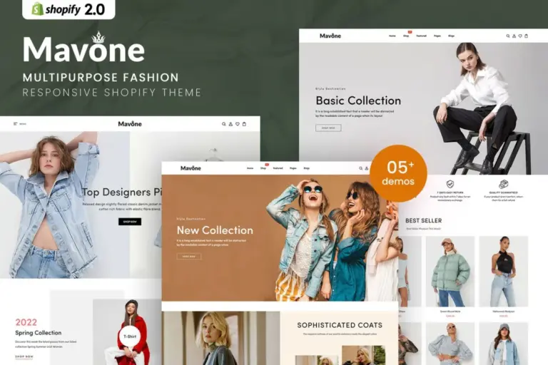 mavone multipurpose shopify theme for fashion 1