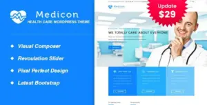 Medicon – Health & Medical WordPress Theme