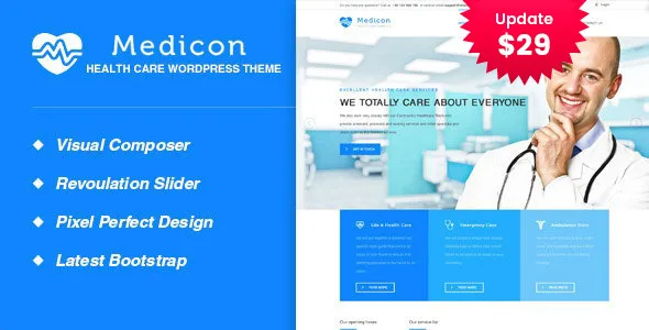 medicon health medical wordpress theme 1
