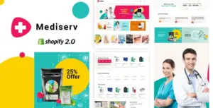 Mediserv – Drugstore Shopify Theme