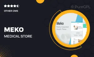 Meko – Medical Store Shopify Theme