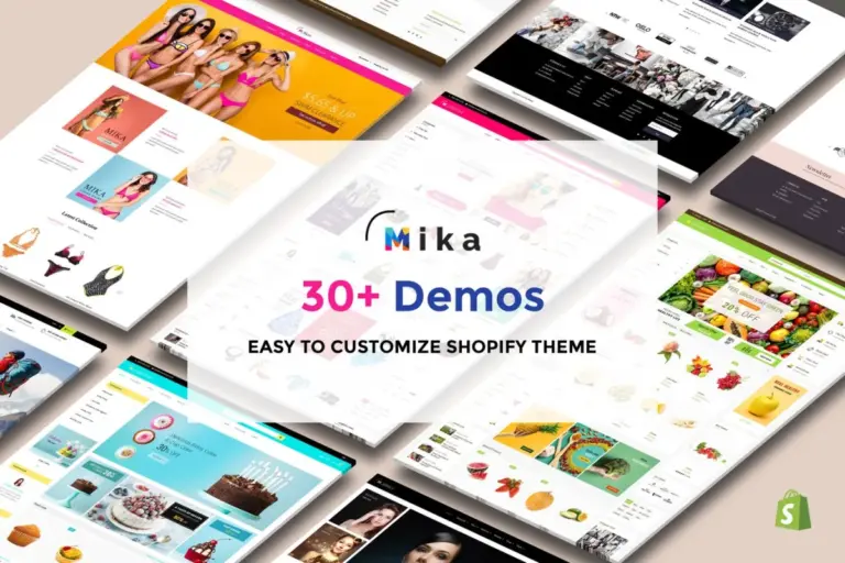 mika multipurpose sectioned shopify theme 1