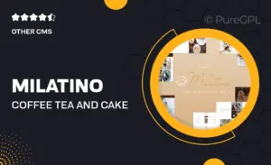 Milatino – Coffee & Tea and Cake Shopify Theme