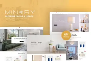 Minery – Interior Decor & Lights Shopify Theme