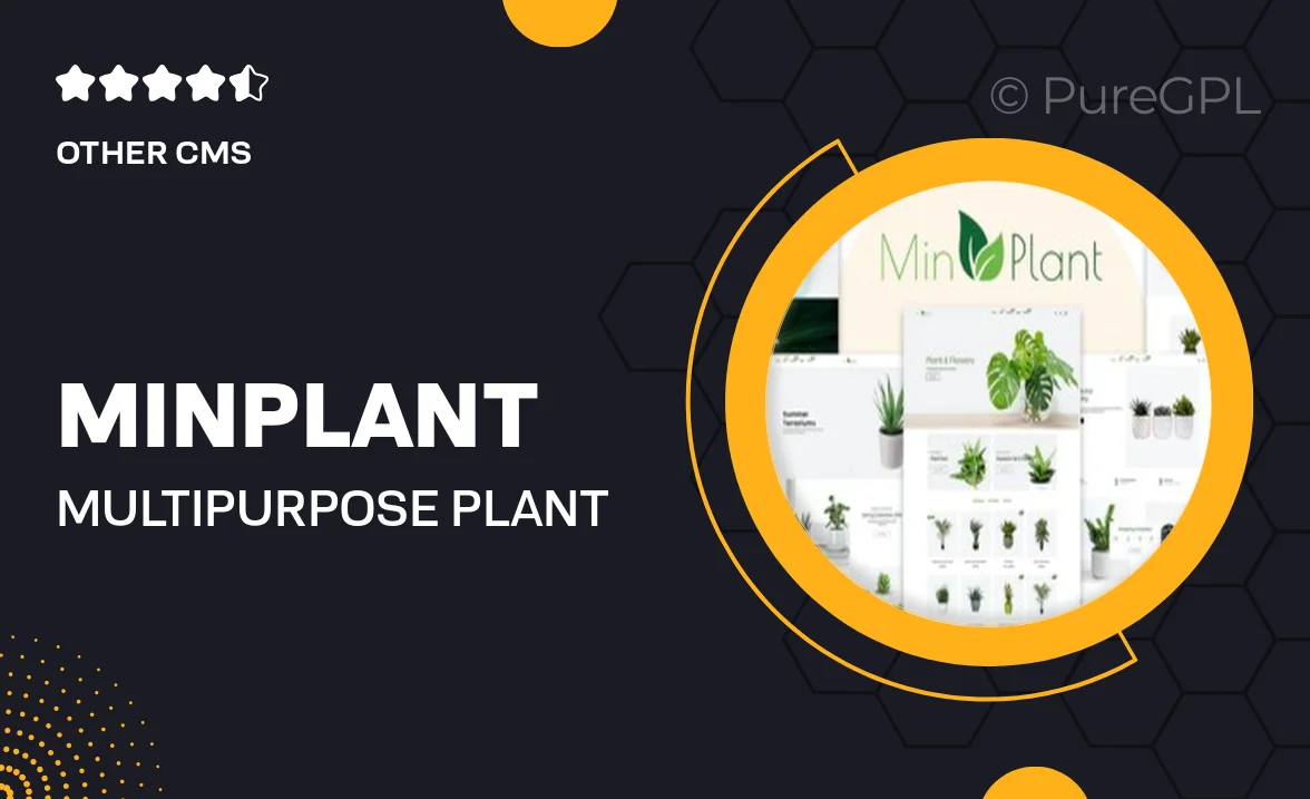 MinPlant – MultiPurpose Plant Store Shopify Theme