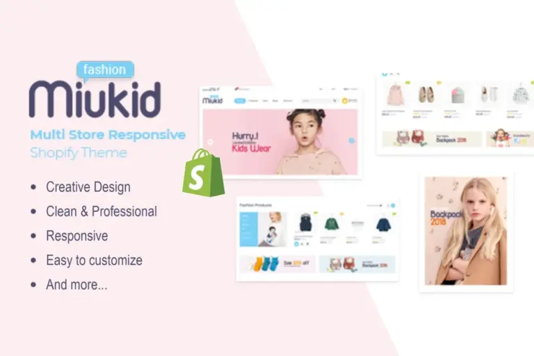 miukid multi store responsive shopify theme 1
