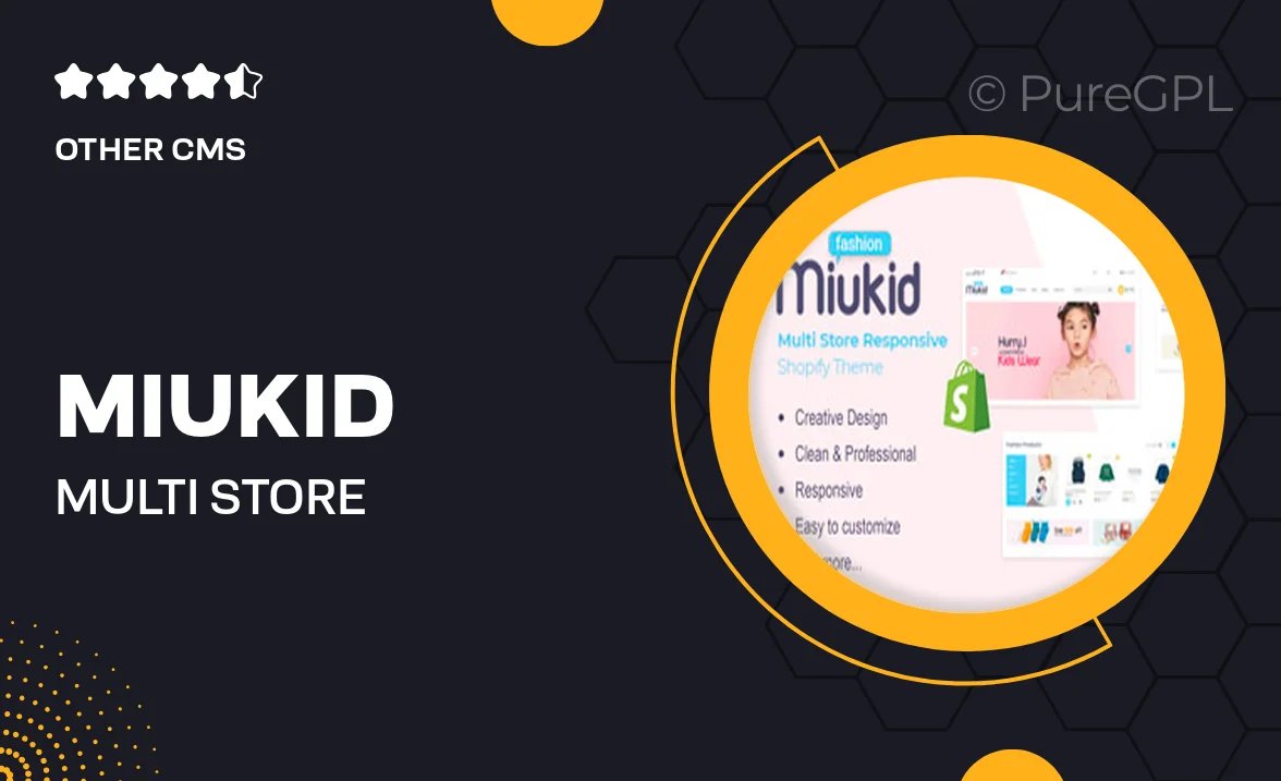 MiuKid – Multi Store Responsive Shopify Theme