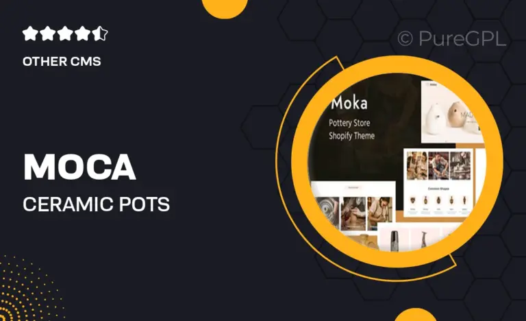 moca ceramic pots handmade artist shopify theme