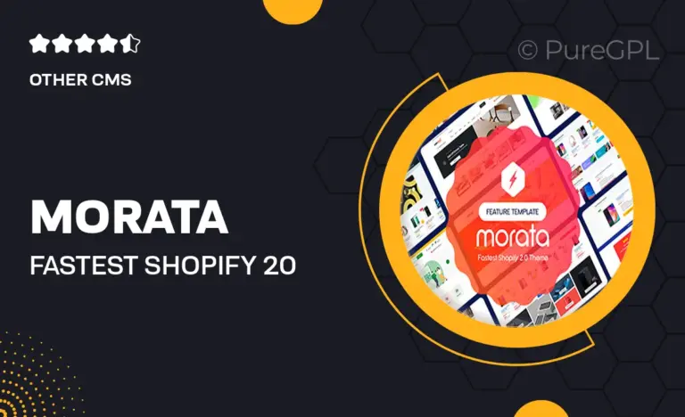 morata fastest shopify 2 0 theme