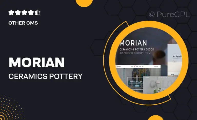 morian ceramics pottery decor shopify theme