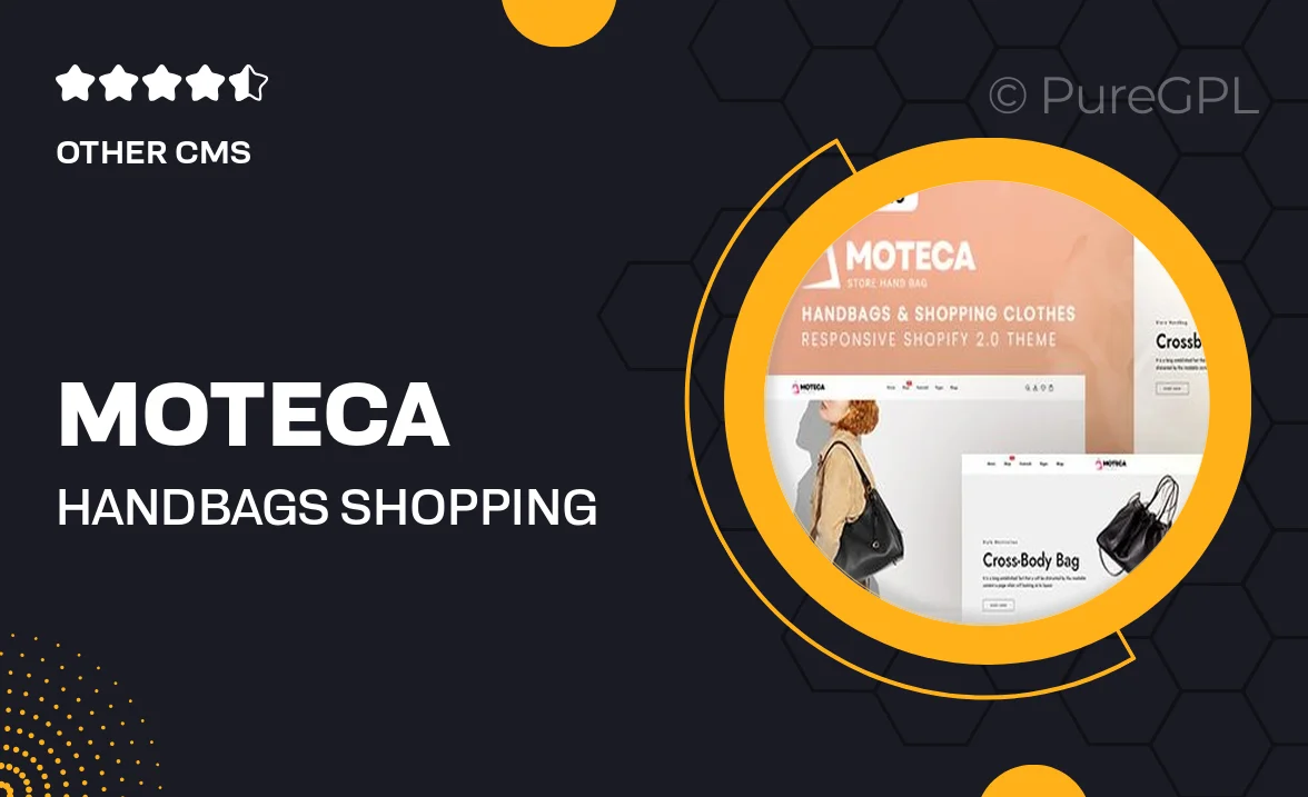 Moteca – Handbags & Shopping Clothes Responsive Shopify 2.0 Theme