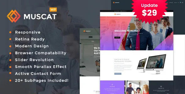 muscat multipurpose wordpress theme 1