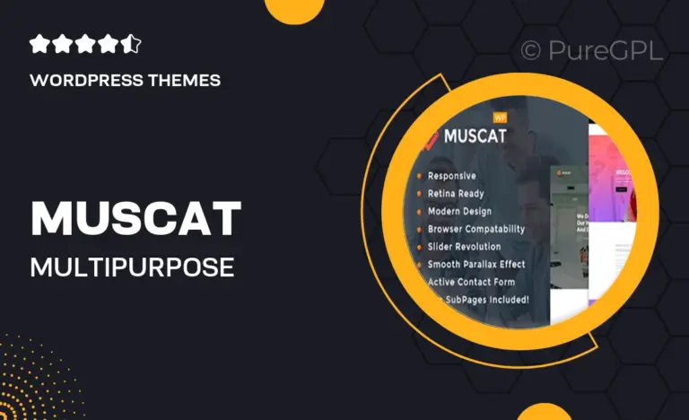 muscat multipurpose wordpress theme