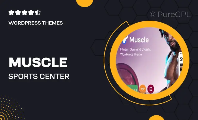 muscle sports center solarium wordpress theme