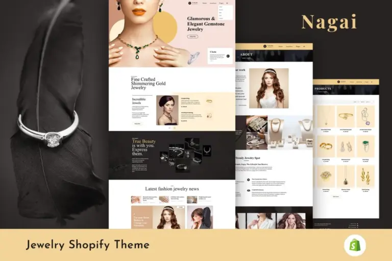 nagai jewelry responsive shopify theme 1