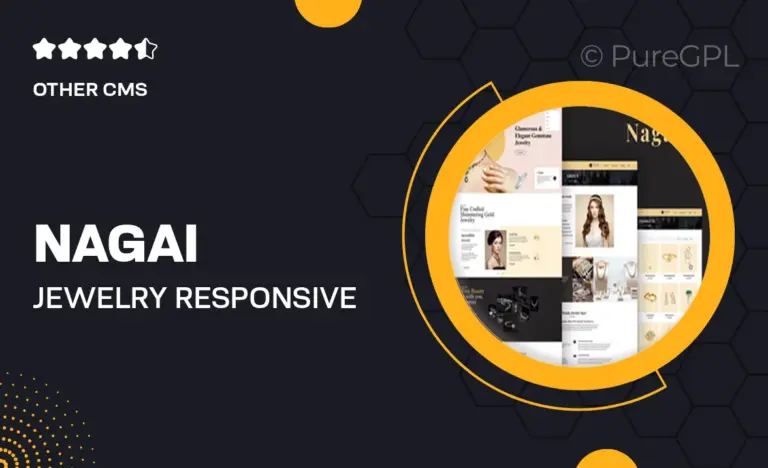 nagai jewelry responsive shopify theme