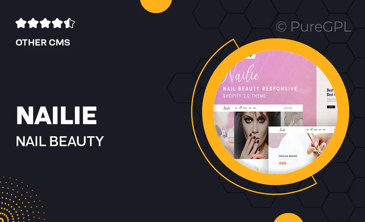 Nailie – Nail Beauty Responsive Shopify 2.0 Theme