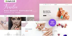Nailie – Nail Beauty Responsive Shopify 2.0 Theme