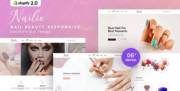 Nailie – Nail Beauty Responsive Shopify 2.0 Theme