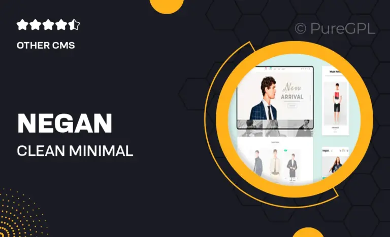 negan clean minimal shopify theme